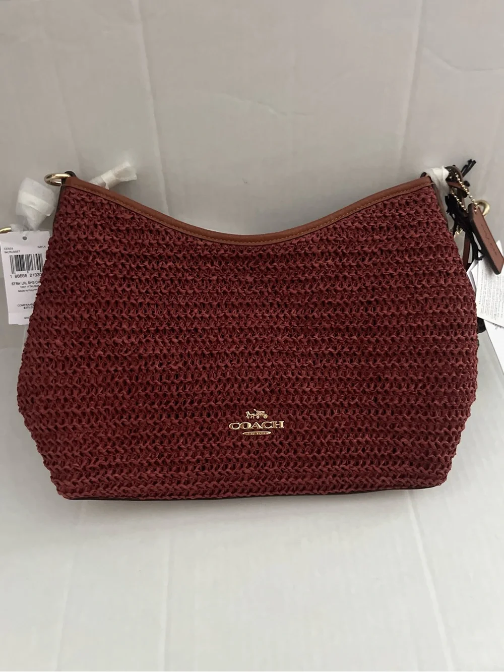 New COACH Laurel Shoulder Bag With Charms